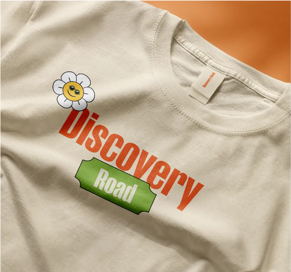Discovery Road Logo on Shirt - Brand Merchandise
