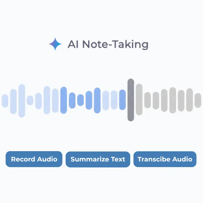 AI-powered dental clinical notes interface that transcribes audio recordings into structured treatment notes