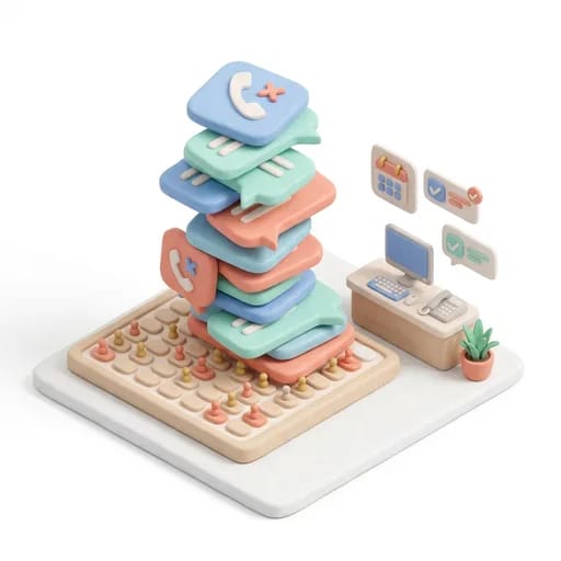 Broken appointment confirmation and reminder flow causing no-show risk