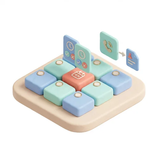 Hidden open slots inside a crowded dental diary during peak call hours