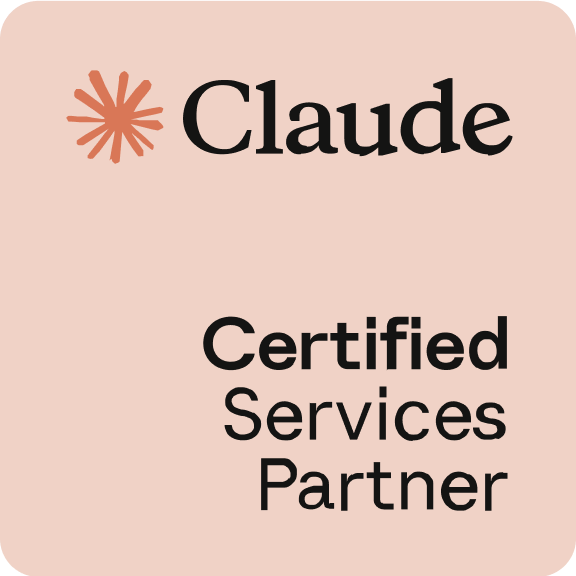 Claude Certified Services Partner badge