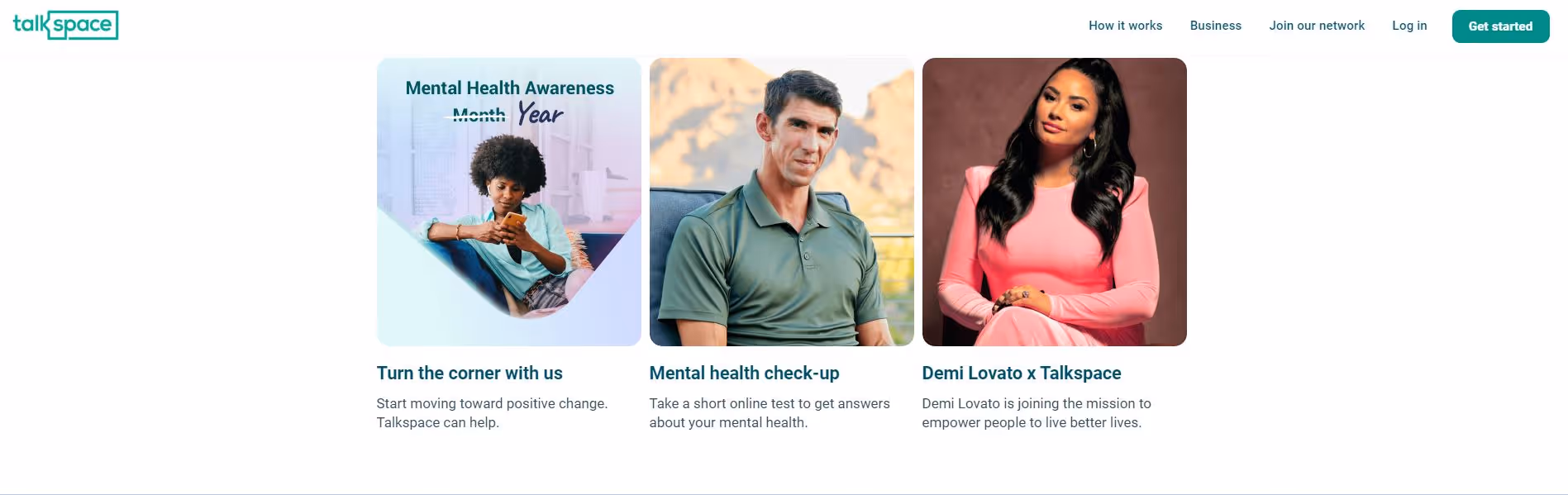 Talkspace mental health app