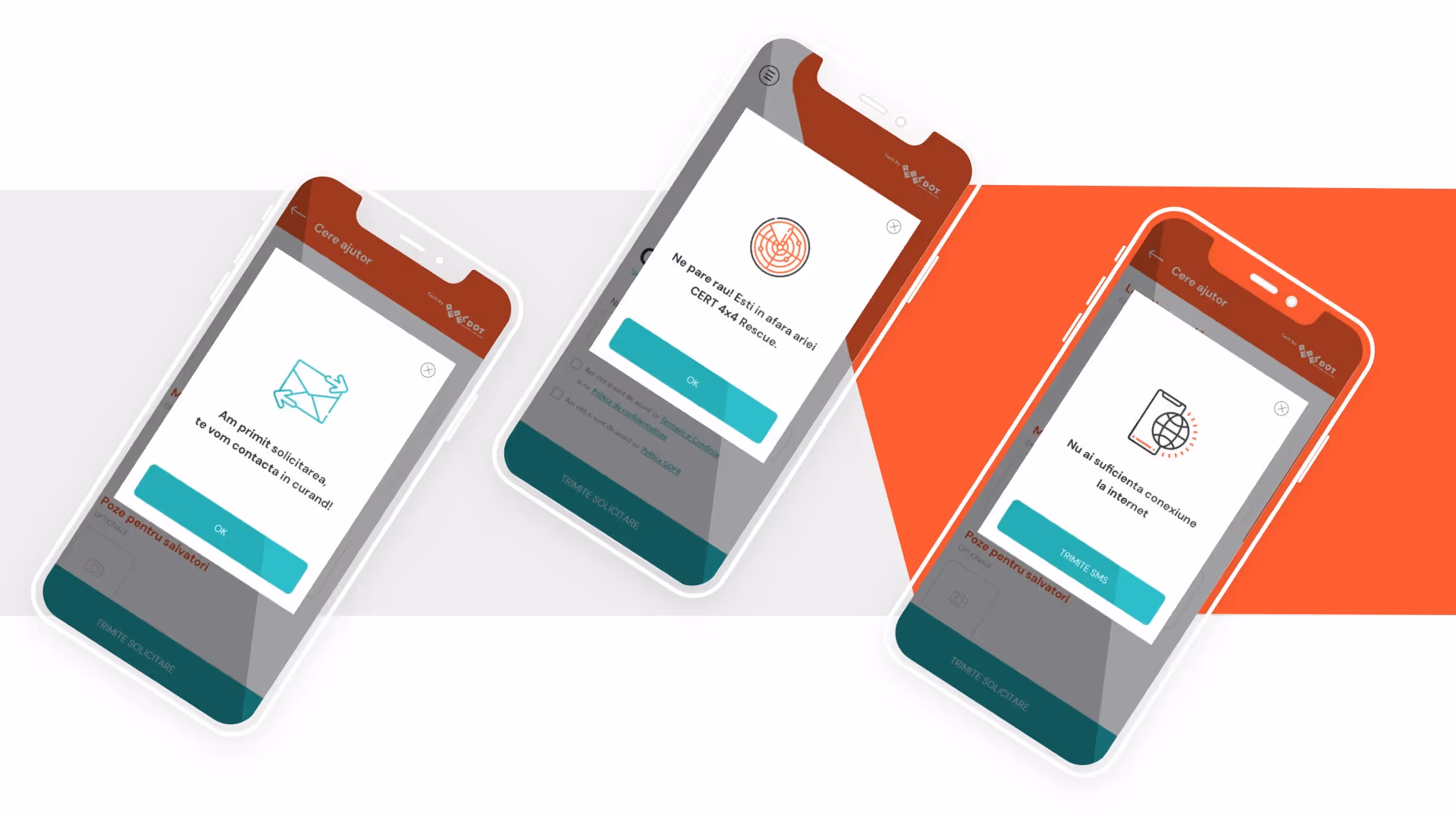 rescue and emergency mobile app developed in Flutter