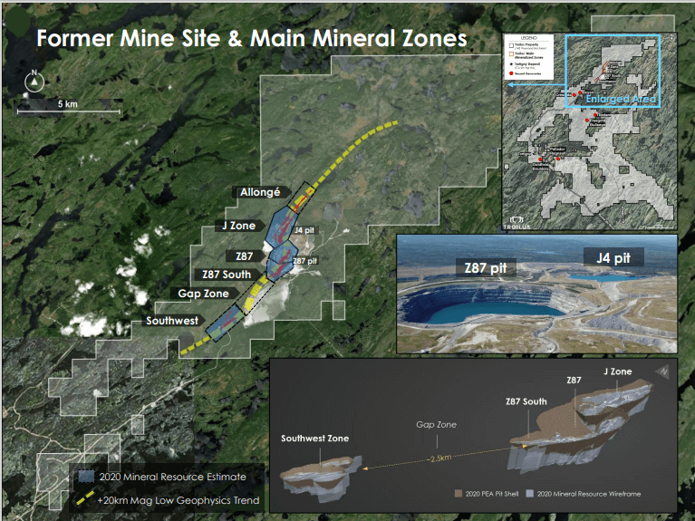 Troilus Gold (TLG) - Quebec Govt Investing Equity & Project Finance