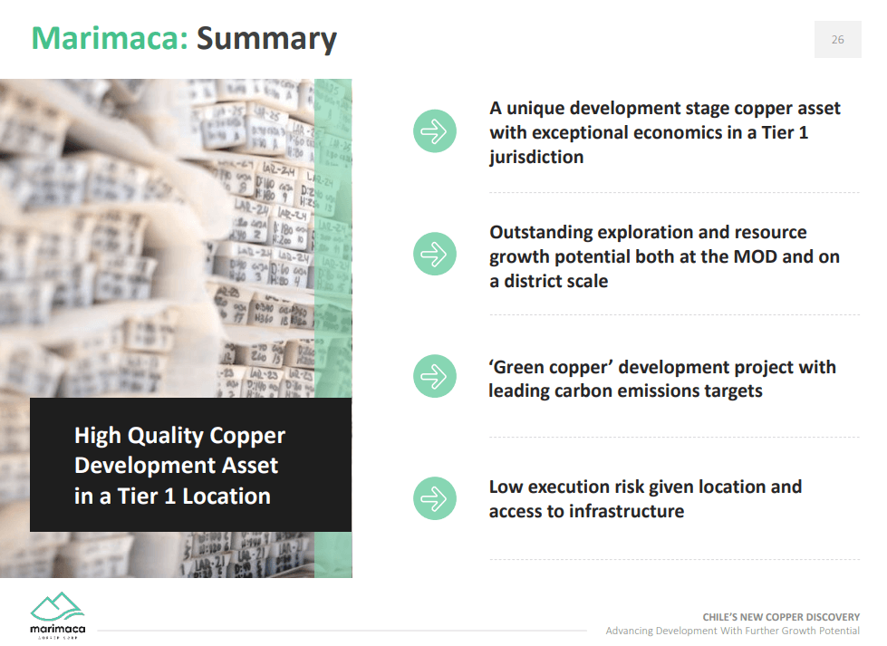 Marimaca Copper (MARI) - Osisko Investment Validates Project