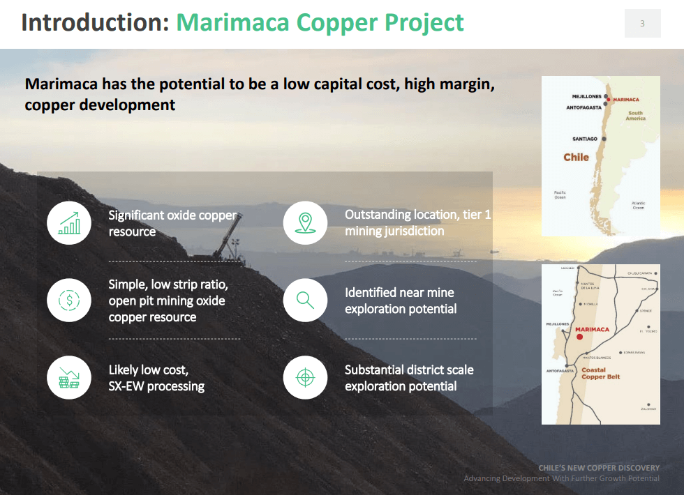 Marimaca Copper (MARI) - Osisko Investment Validates Project
