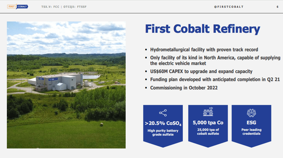Interview with Trent Mell, President & CEO of First Cobalt