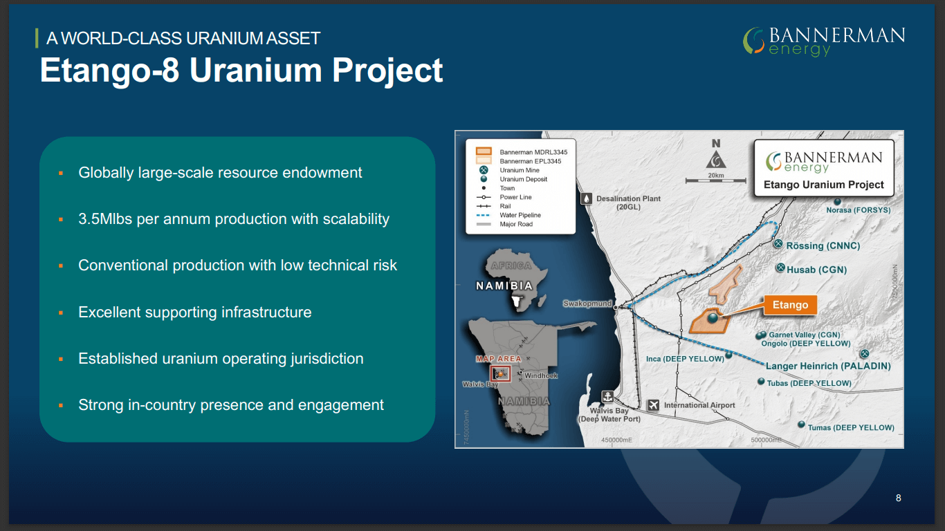 Bannerman Energy (ASX: BMN) - Solid DFS Puts Uranium Company in Driving Seat