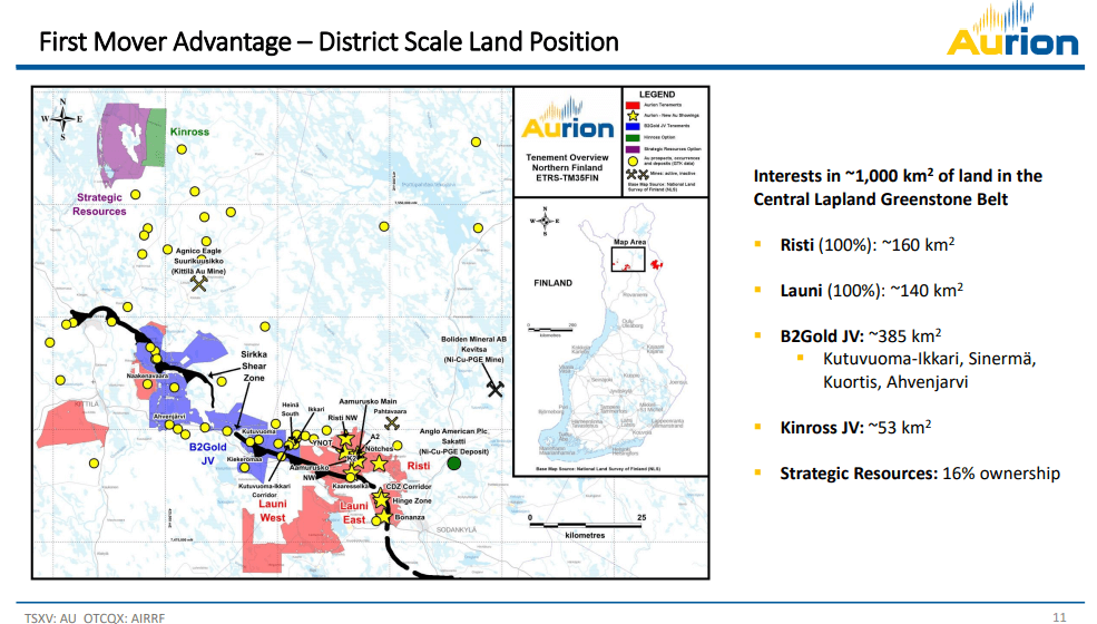 Aurion Resources (AU) - Aspiring to be Like $1B Neighbour