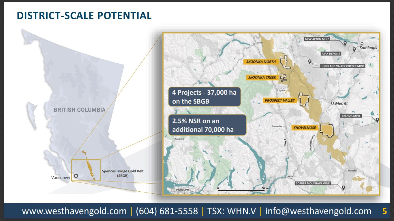 Westhaven Gold (WHN) - Franco Nevada Royalty Invests in Vision