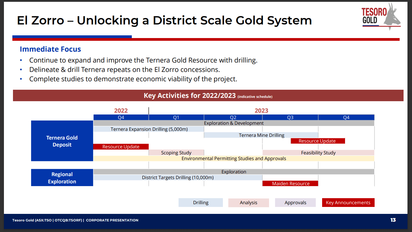 Tesoro Gold (TSO) - Goldfield Invests + Resource Update