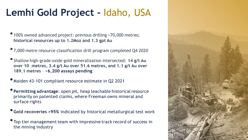 Freeman Gold (FMAN) - Gold Resource Q2 & Accelerated Permitting