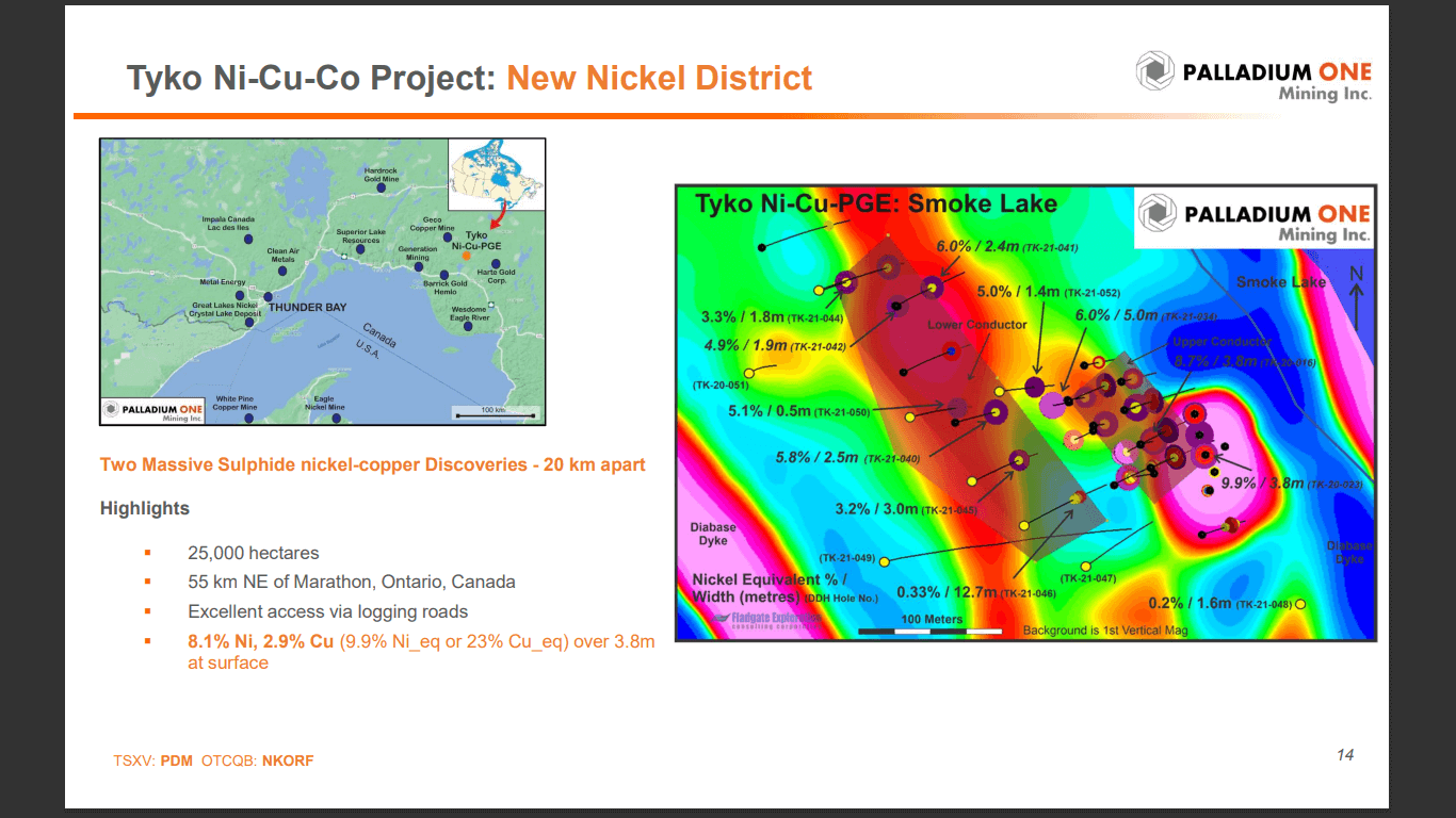 Palladium One (PDM) - Moving Forward with High-Grade Copper & Nickel