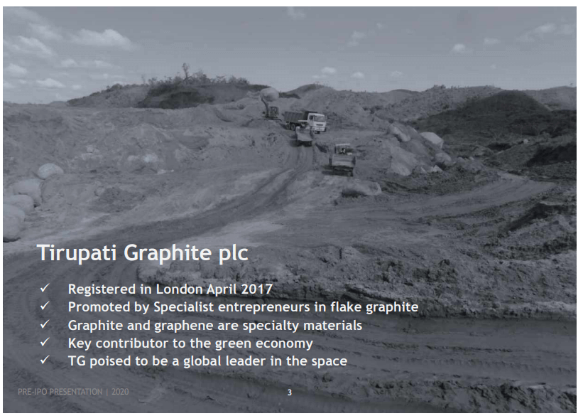 Tirupati Graphite (TGR) - Technically Capable And in Revenue