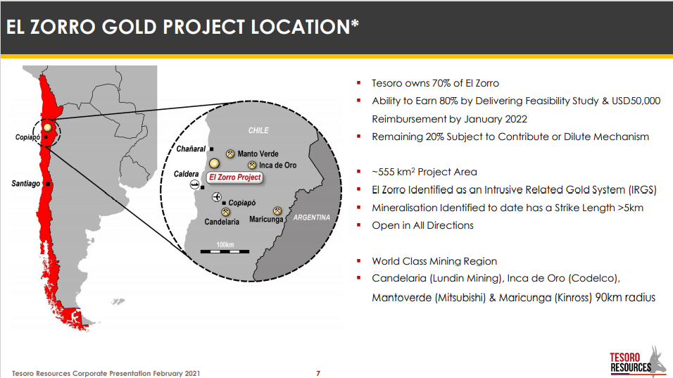Tesoro Resources (TSO) - Gold Mine Builder with Real Vested Interested