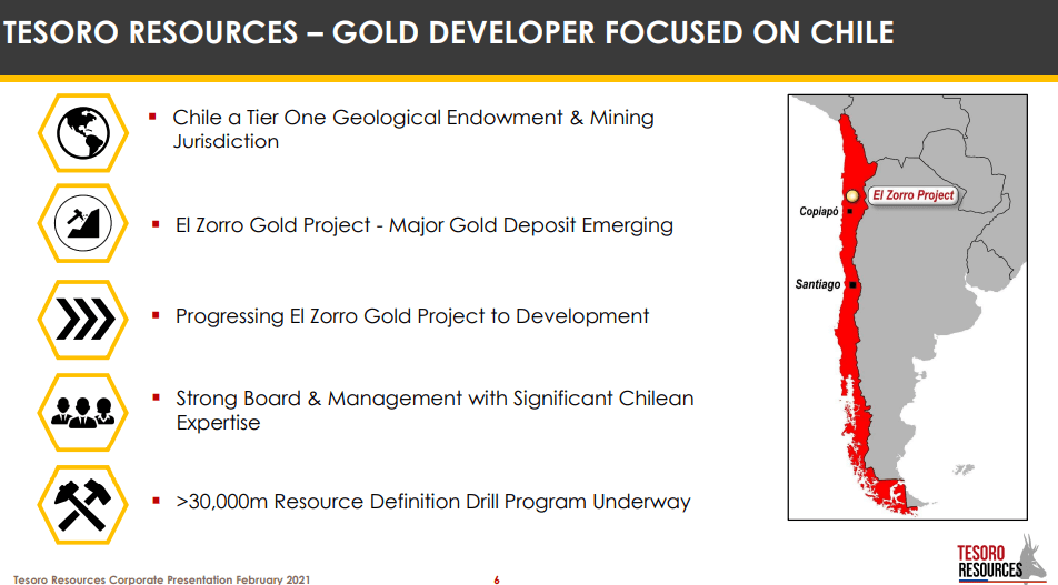 Tesoro Resources (TSO) - Gold Mine Builder with Real Vested Interested