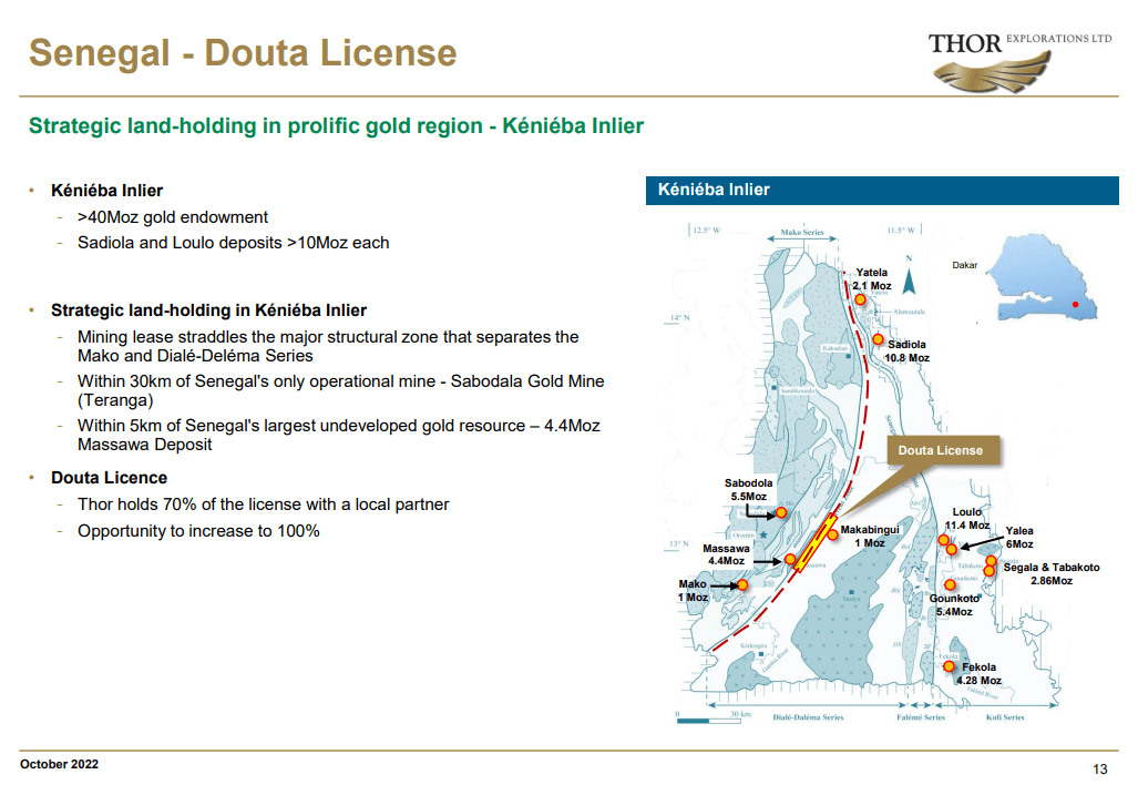 Thor Explorations (THX) - Africa's Latest 100,000oz Gold Producer