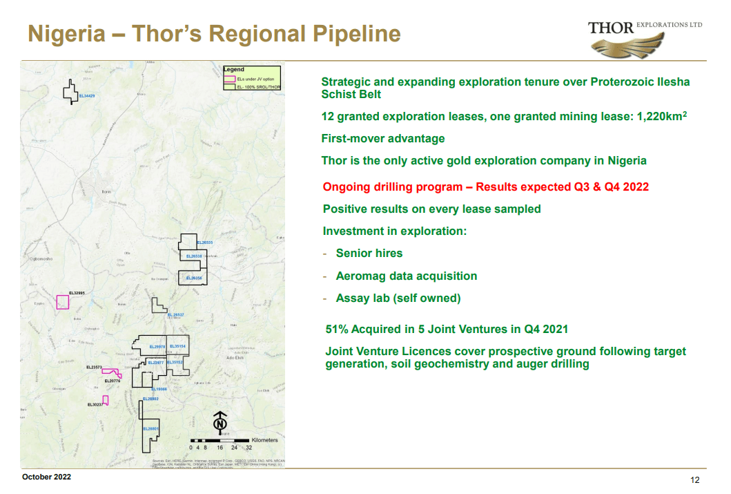 Thor Explorations (THX) - Africa's Latest 100,000oz Gold Producer