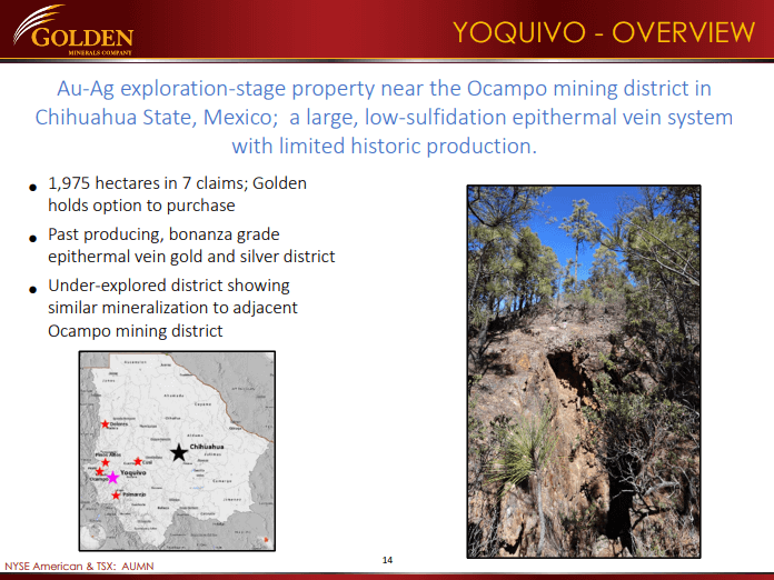Golden Minerals (AUMN) - Gold Producer Expansion Plan on Target