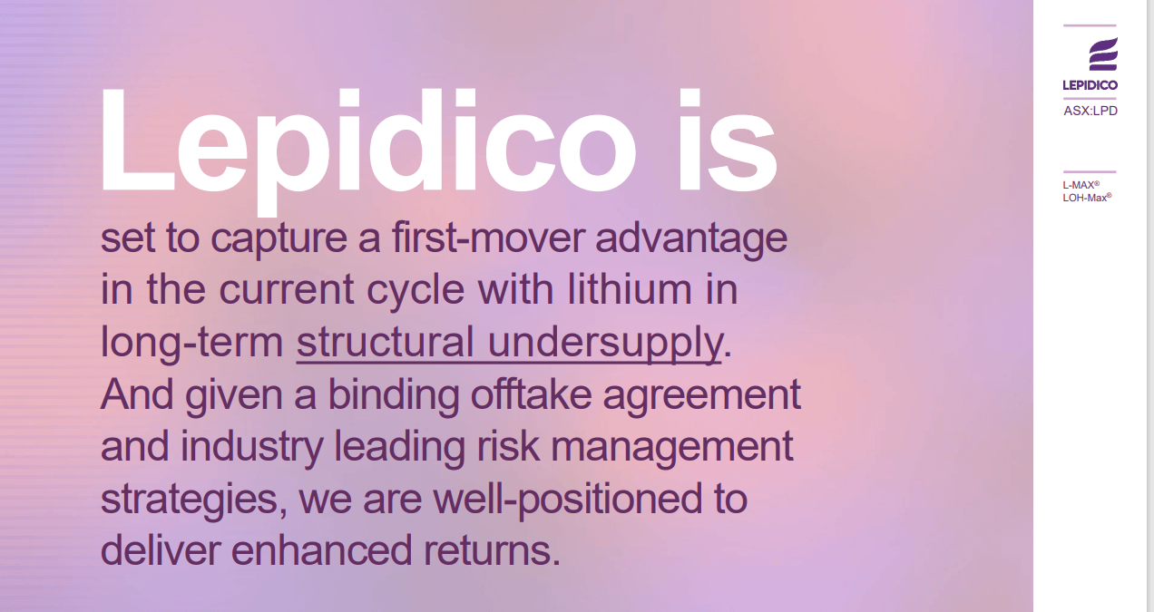 Lepidico (LPD) - Financing is the Final Hurdle for Robust Lithium Project