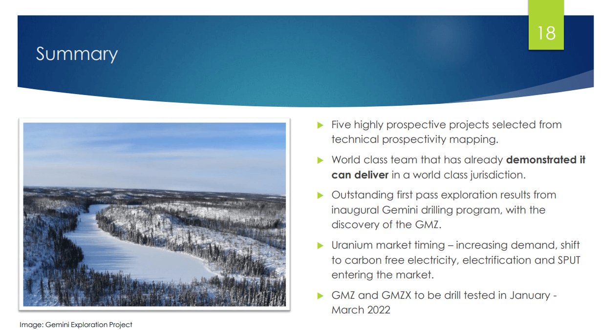 92 Energy (92E) - Uranium Discovery on 4th Drill Hole