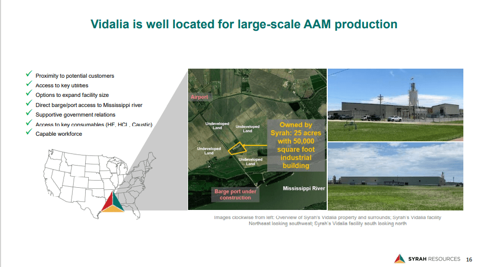 Syrah Resources (SYR) - Largest Ex China Graphite Mine in Production