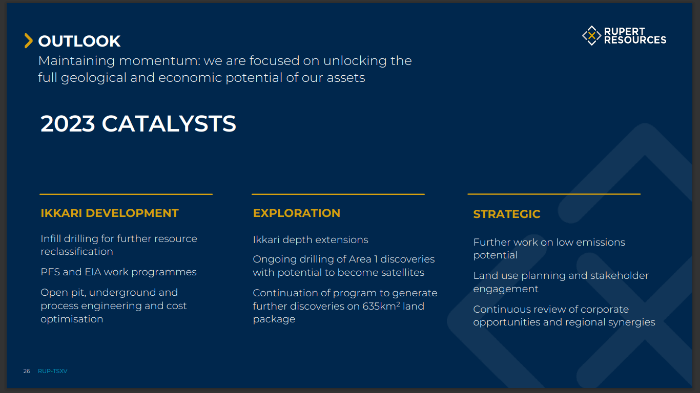 Rupert Resources (TSX-V: RUP) - Incredible Economics on this Gold Company