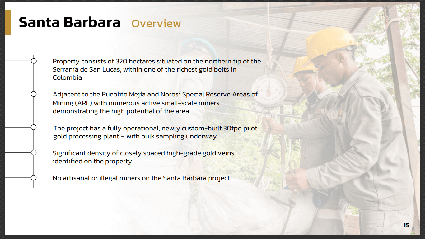 Baroyeca Gold and Silver (TSX-V: BGS) - Raising Money for Colombia Projects