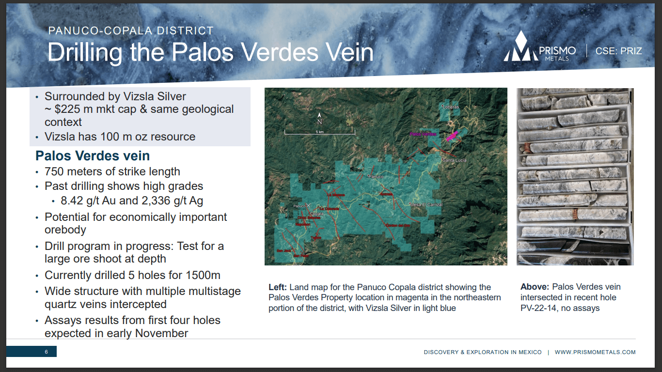Prismo Metals (PRIZ) - NEW Silver & Gold Exploration in Mexico