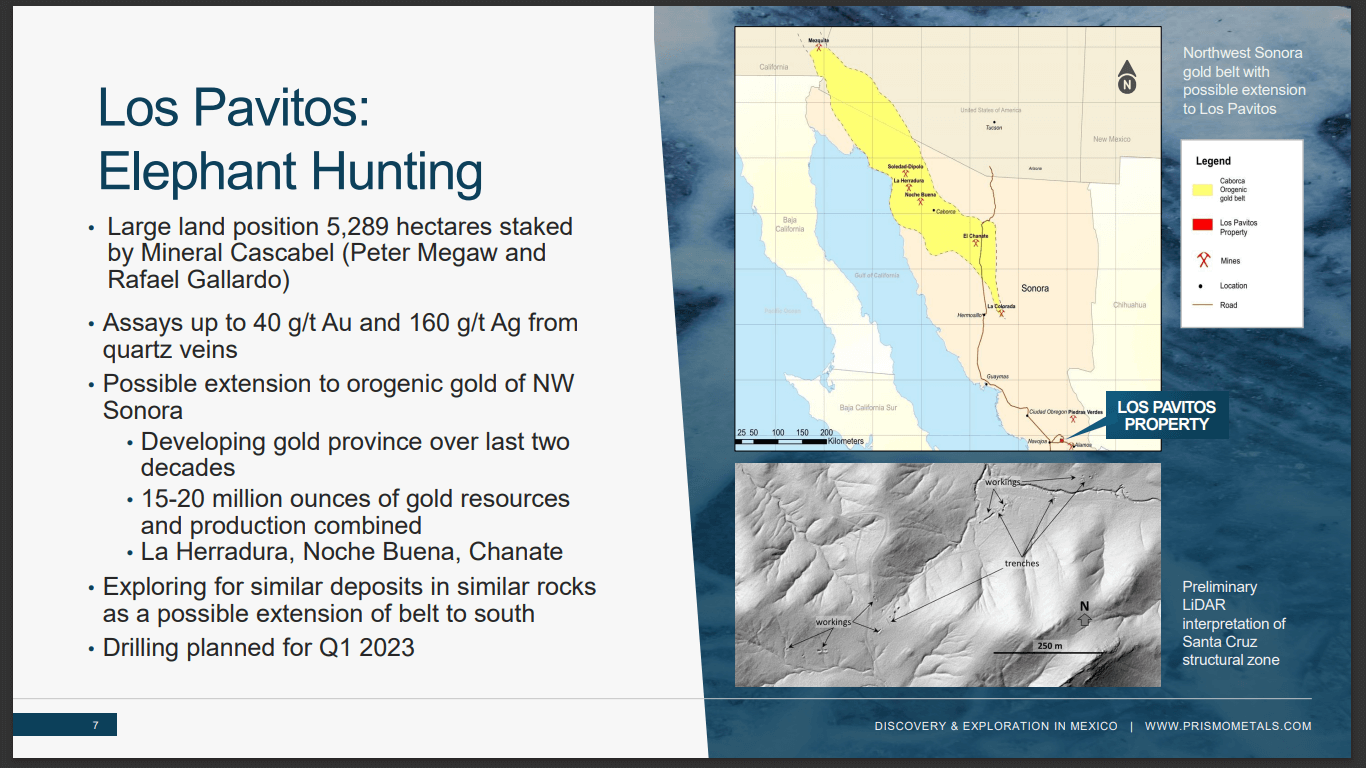 Prismo Metals (PRIZ) - NEW Silver & Gold Exploration in Mexico