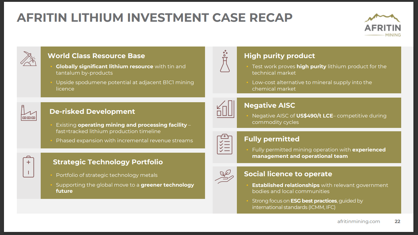 Andrada Mining (ATM) - Lithium Scaled Expansion funded for 2023