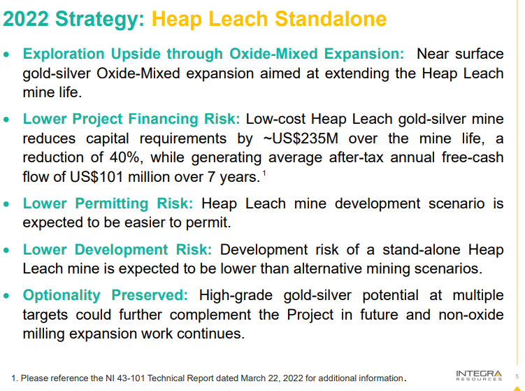 Integra Resources (ITR) - NEW Approach with Notably Improved Economics