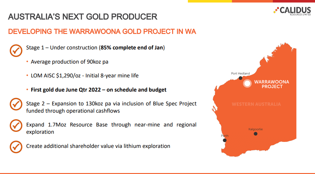 Calidus Resources (ASX: CAI) - New Lithium JV Adds to Gold Pour Fever