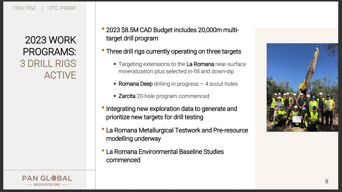 Pan Global Resources (TSX-V: PGZ) - 20,000m Copper Drill Campaign Begins