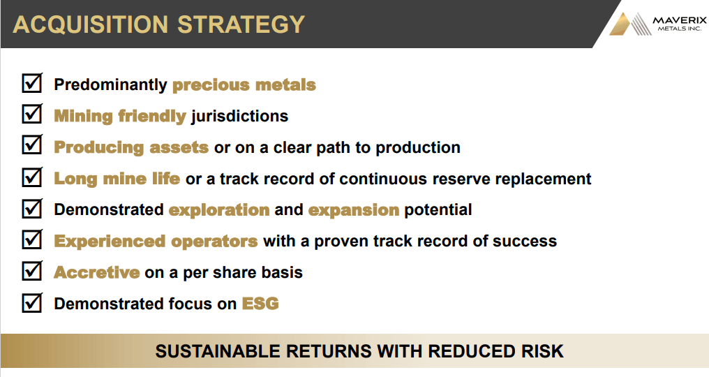 Maverix Metals (MMX) - Increasing Dividend as Revenue Increases