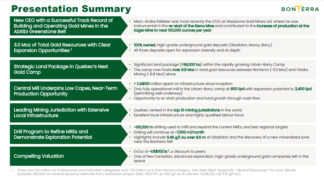 Bonterra Resources (BTR) - NEW Strategy Delivers Gold Production Sooner