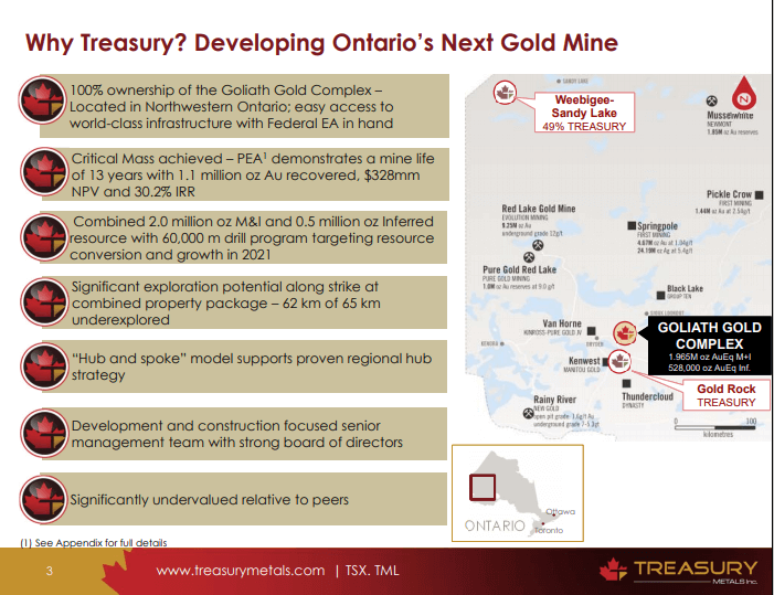 Treasury Metals (TML) -  Exploration Plan Delivering Real Scale