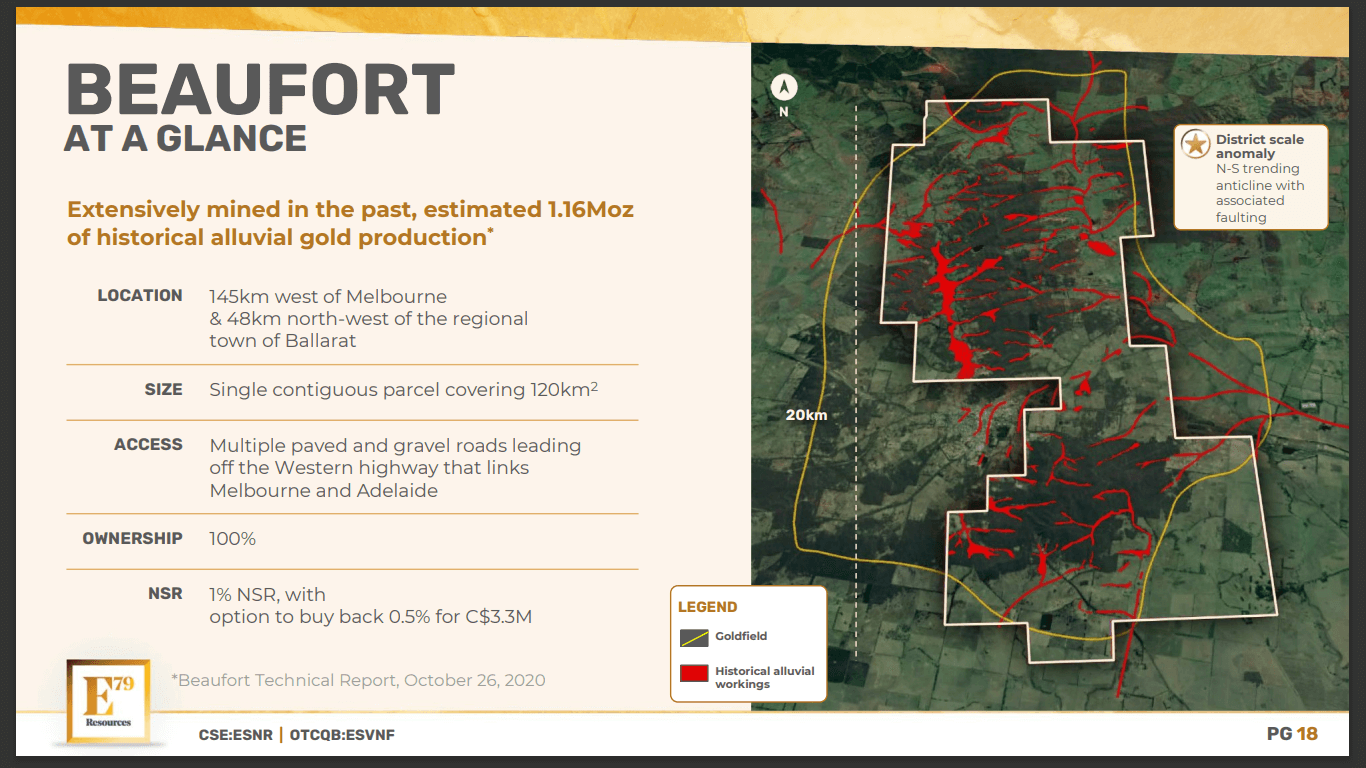E79 Resources (ESNR) - Gold Exploration in Australia Goldfields