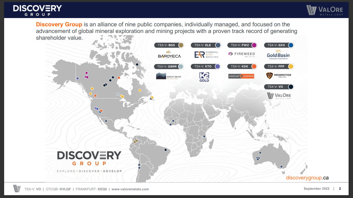 ValOre Metals (VO) - Uranium, Palladium & Platinum Developers