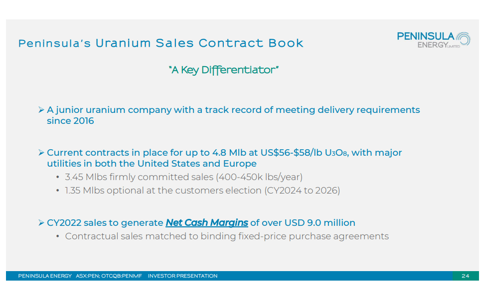 Peninsula Energy (ASX: PEN) - Solid DFS and Only 6 Months Construction Time