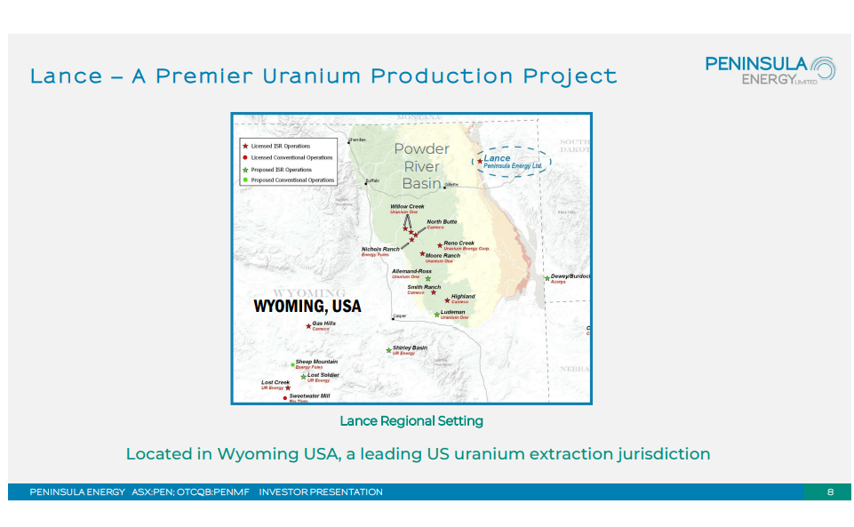 Peninsula Energy (ASX: PEN) - Solid DFS and Only 6 Months Construction Time