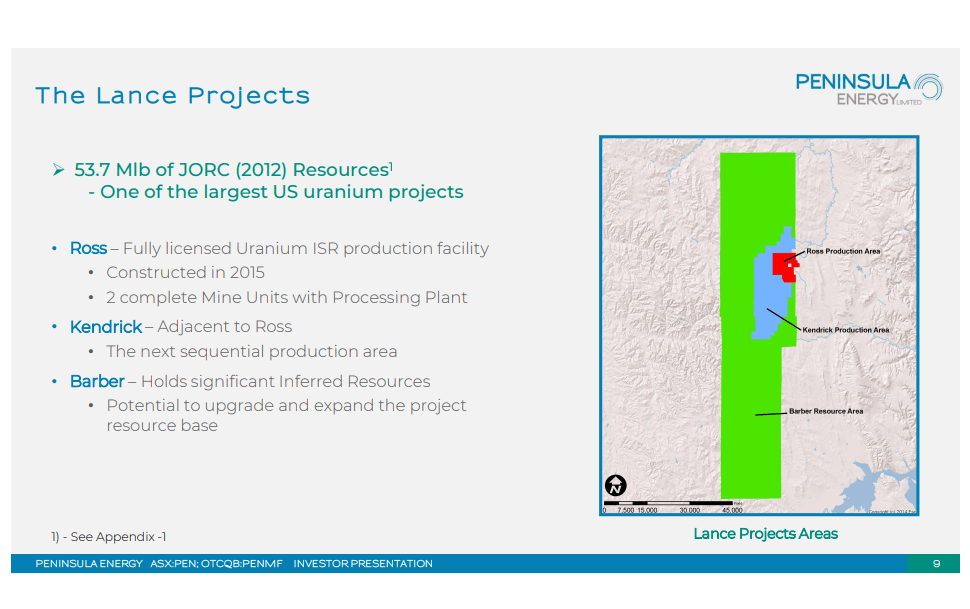 Peninsula Energy (ASX: PEN) - Solid DFS and Only 6 Months Construction Time