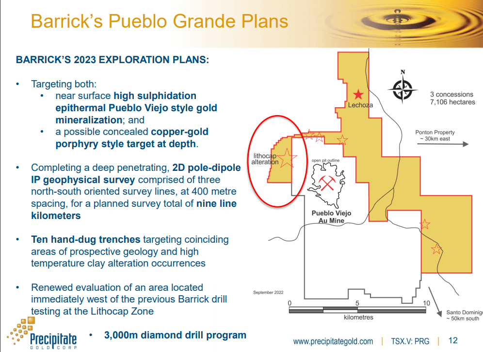 Precipitate Gold (PRG) - JV with Barrick Advances. Newfoundland Assays Soon