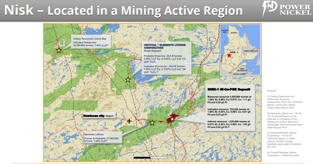Power Nickel (TSX-V: PNPN) - High-Grade Canadian Nickel Project