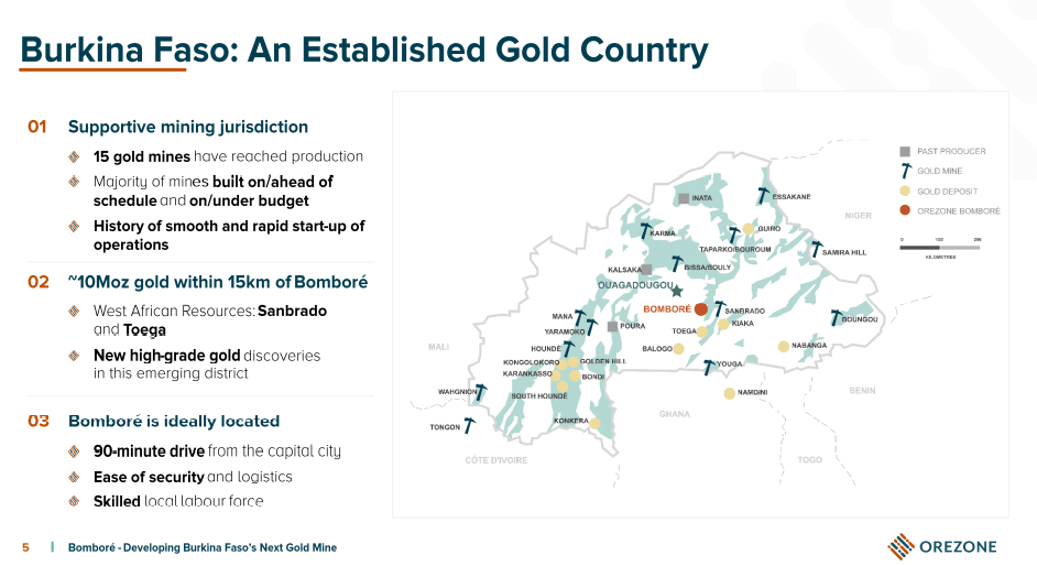 Orezone Gold (ORE) - Debt Funding Package Exceeds Expectations