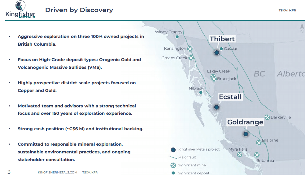 Kingfisher Metals (KFR) - Prepping For Drilling This Summer