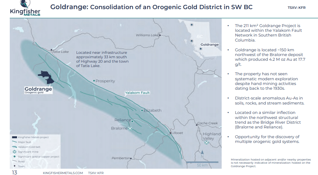 Kingfisher Metals (KFR) - Prepping For Drilling This Summer