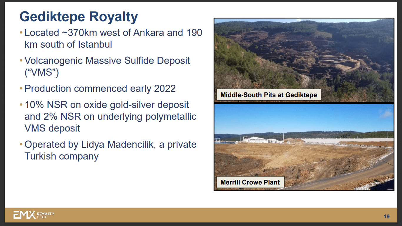 EMX Royalty (TSX-V: EMX) - Revenue Deceptively Good