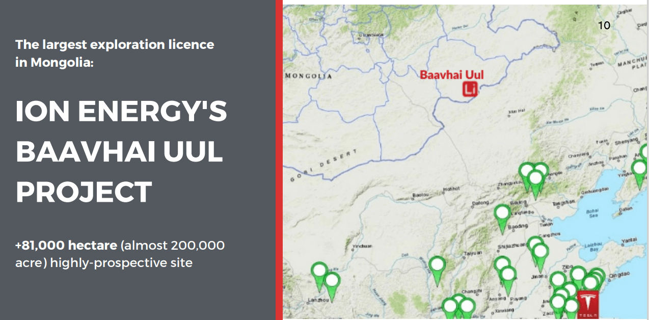 Ion Energy (ION) - Lithium Exploration on China Doorstep Fully Funded
