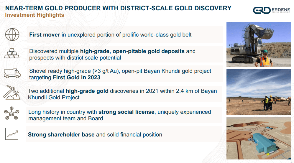 Erdene Resource Development (ERD) - Plant Construction to Begin